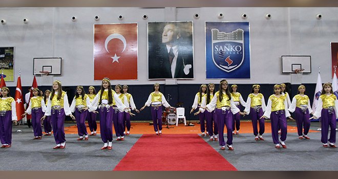 Özel Sanko Okulları'nda 19 Mayıs coşkusu