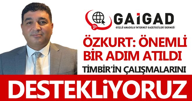 Özkurt: Önemli bir adım atıldı