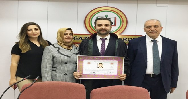 ÖZMEN AVUKATLIK RUHSATINI ALDI