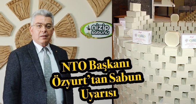 Özyurt: Nizip sabununun doğal rengi yeşildir