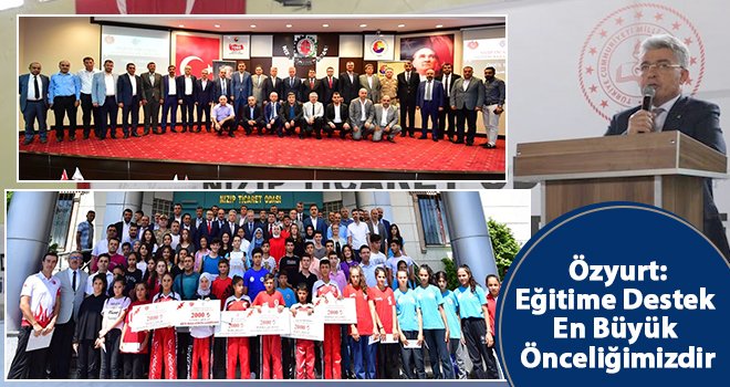 Özyurt, öğrencilerimizin başarılarını ödüllendiriyoruz