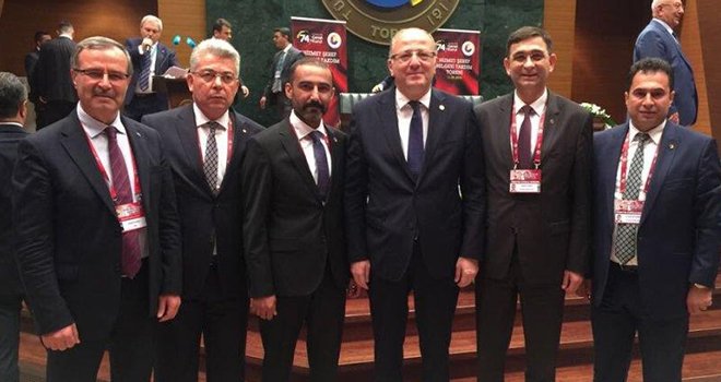 Özyurt TOBB hizmet şeref belgesi töreninde