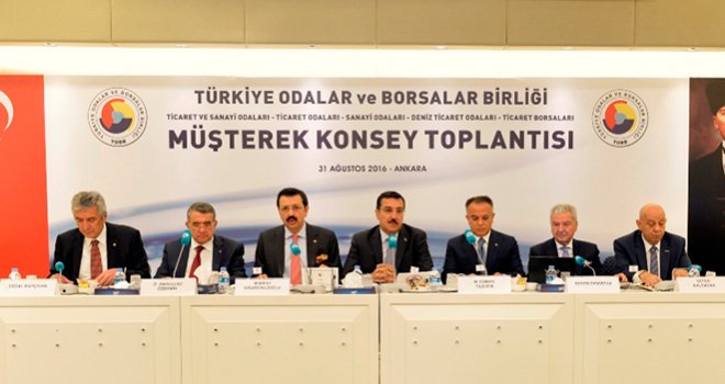 Özyurt TOBB Müşterek Konsey Toplantısına katıldı