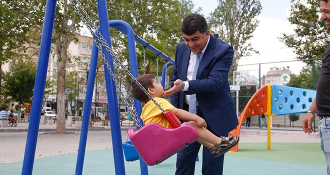 Şehitkamil'den 3 yılda 53 park...