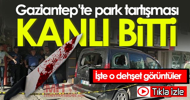 Park tartışması kanlı bitti: 1 sağlık çalışanı bıçakla yaralandı