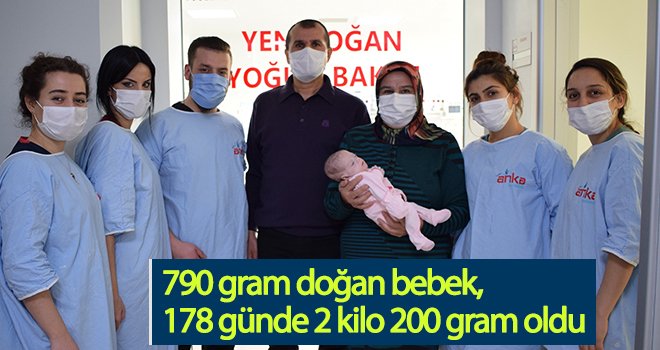 Parmak çocuk hayata tutundu