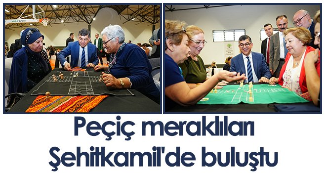 Peçiç meraklıları Şehitkamil'de buluştu