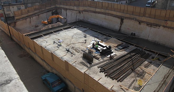 Perilikaya Spor Salonu ve Aşevi inşaatına başlandı