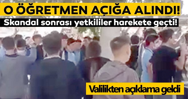 Pes artık! Bir öğretmen ile 2 idareci açığa alındı