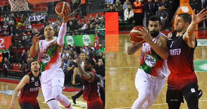 Pınar Karşıyaka - Gaziantep Basketbol: 82-72