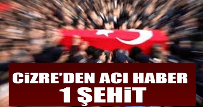 PKK UZUN NAMLULU SİLAHLA SALDIRDI: 1 ŞEHİT