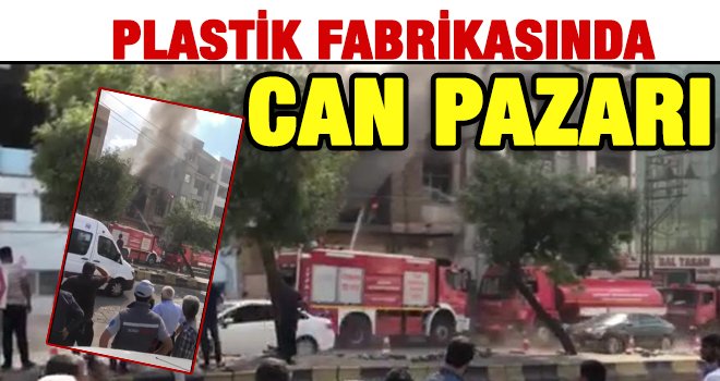 Gaziantep'te iş yeri yangını; 2 işçi dumandan etkilendi