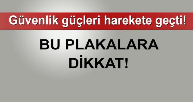 Polis her yerde bomba yüklü minibüsü arıyor...