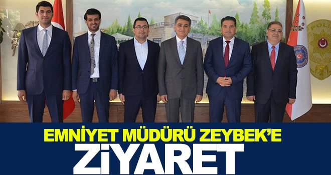 Polisgücü yönetiminden Emniyet Müdürü Zeybek’e ziyaret