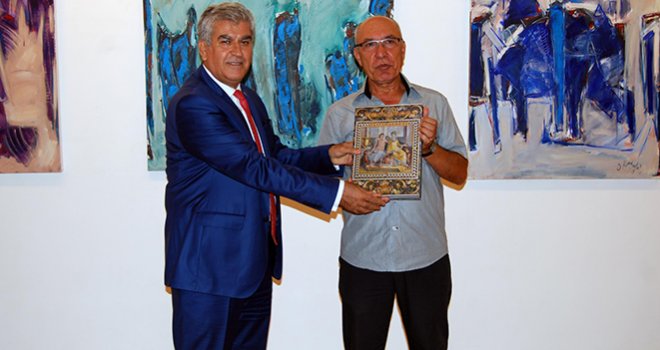 Prof. Bedri Karayağmurlar 37’nci Sergisini Açtı