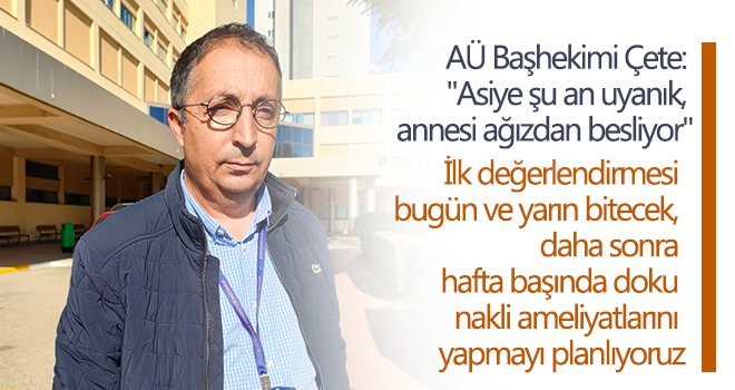 Prof. Dr. Çete: Kafa ve yüz bölgelerinde yaralanmalar var