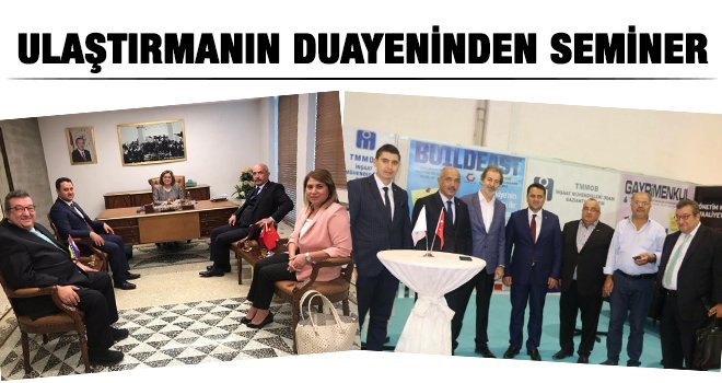 Prof. Dr. Ilıcalı, ulaştırma yatırımlarını anlattı