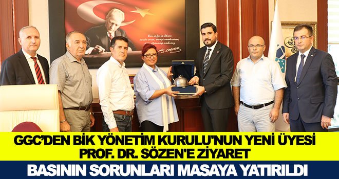 Prof. Dr. Sözen: Basının yeni bir dile ihtiyacı var