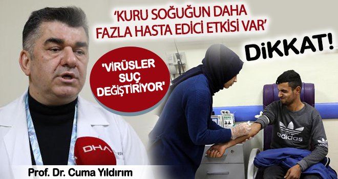 Prof. Dr. Yıldırım: Virüslere karşı dikkatli olun
