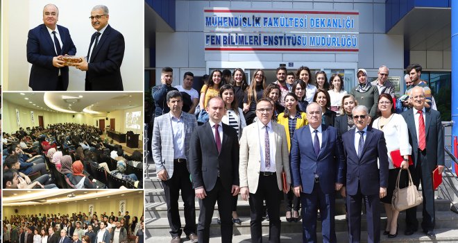 Projeye emek veren kişilere plaket takdim edildi