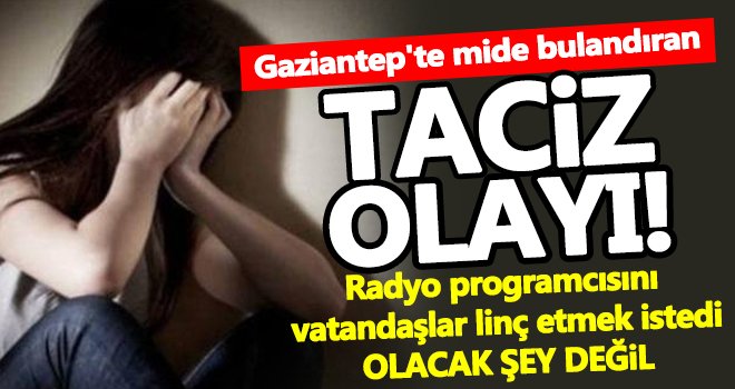 Radyo stüdyosunda çocuğa taciz iddiası!