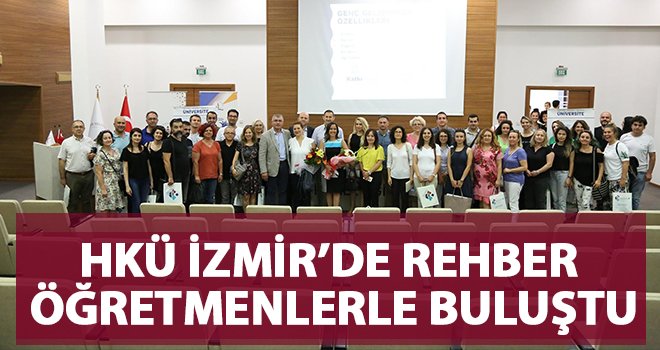 Rehber öğretmenlere yönelik bir seminer...