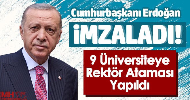 Rektör atamaları Resmi Gazete’de Yayımlandı