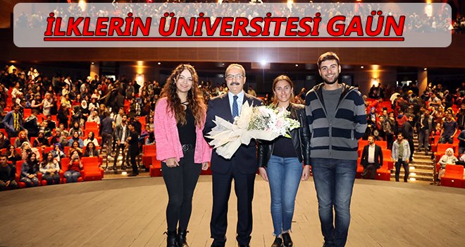 Rektör Gür: özgür olun ama aklınızı kiraya vermeyin