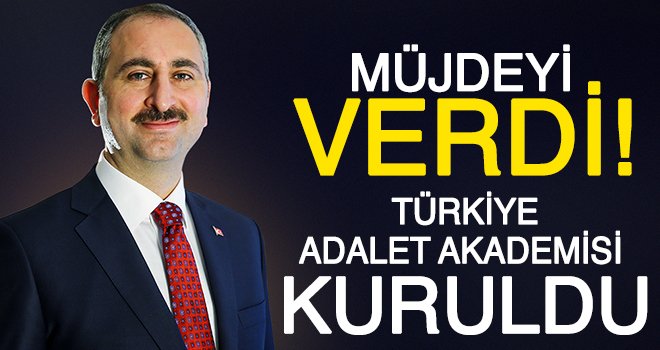 Resmi Gazete’de yayımlandı! Adalet Akademisi kuruldu