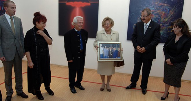 RESSAM MUSTAFA ALTINTAŞ SERGİ AÇTI