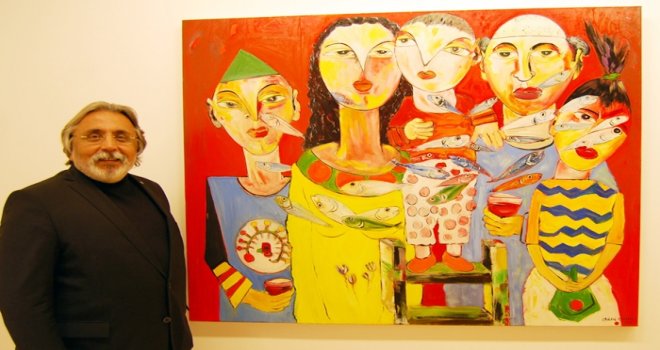 Ressam Orhan Kurmalı'dan farklı bir sergi