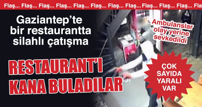 Restaurantta Kanlı Hesaplaşma: Çok sayıda yaralı