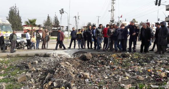 Reyhanlı'ya 4'üncü roket düştü