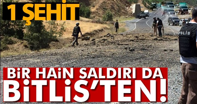 Roketli sadırı: 1 binbaşı şehit oldu
