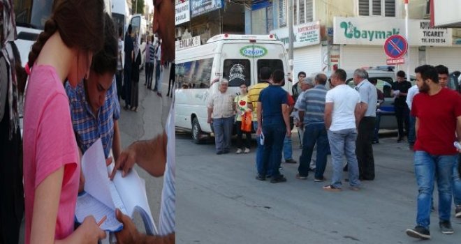 Roketten kaçan Kilisli öğrenciler LYS'ye Gaziantep'te girdi