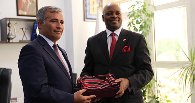 Ruanda Ankara Büyükelçisinden Büyükşehir'e Ziyaret