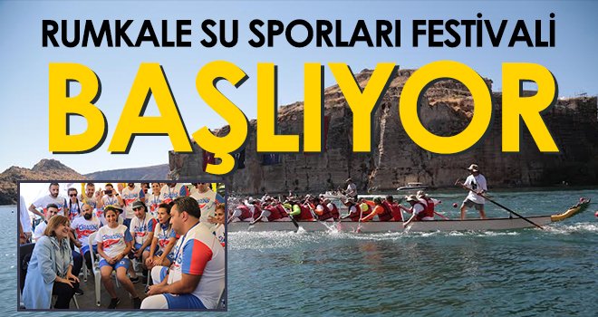 Rumkale Su Sporları Festivali Başlıyor