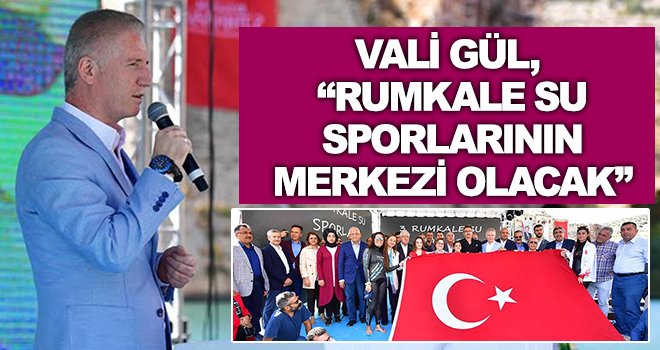 Rumkale'de 'Su Sporları Etkinliği' düzenlendi