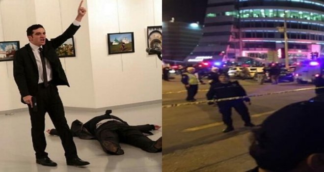 Rusya Büyükelçisi Andrey Karlov'a silahlı saldırı...