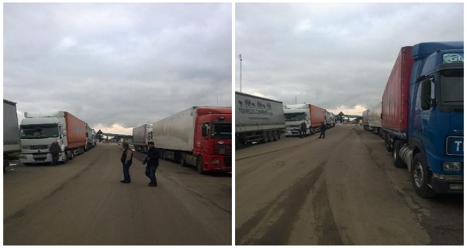 Rusya'ya Giden Türk TIR'ları Sınır Kapılarında Bekletiliyor