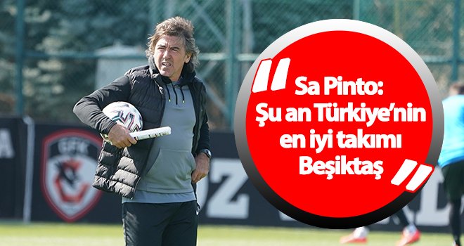 Sa Pinto: Hata yaparsak Beşiktaş gol atar