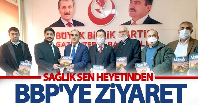 Sağlık- Sen heyetinden BBP'ye ziyaret