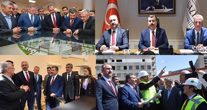 Sağlık Bakanı Koca Gaziantep’te incelemeler yaptı