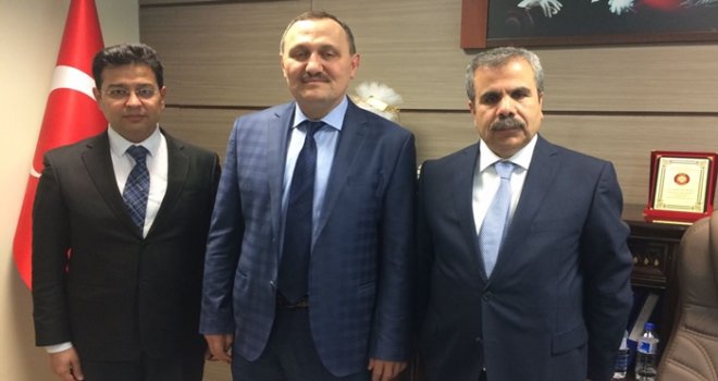 Sağlık Müdürü Yazı'dan Uzunaslan'a 'Hayırlı olsun' ziyareti