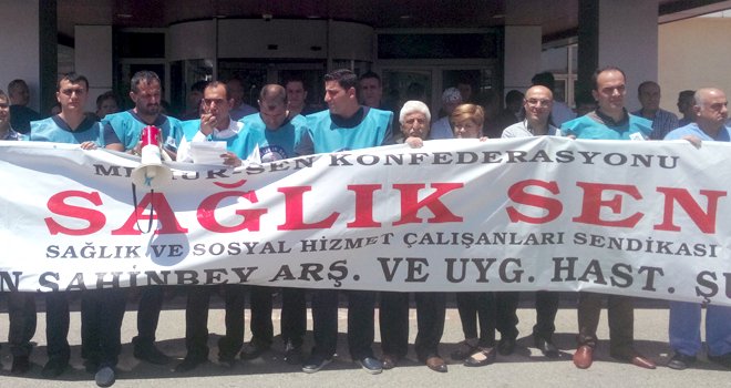 SAĞLIK SEN’DEN İŞ BIRAKMA EYLEMİ