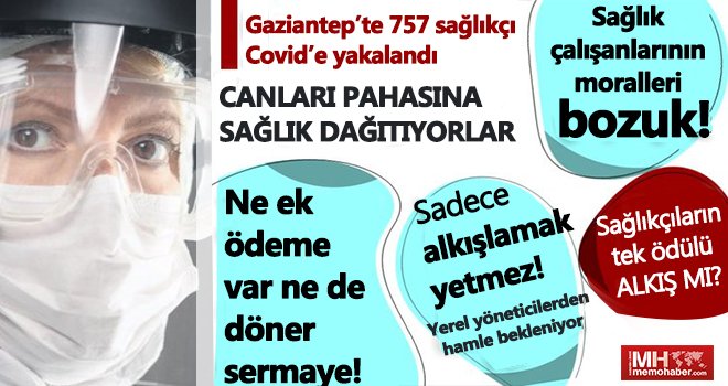 Sağlıkçılar virüsle mi uğraşsınlar ekonomik sıkıntılarla mı?