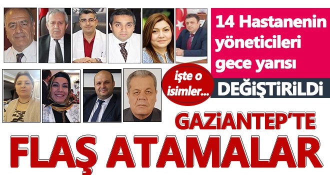 Sağlıkta kartlar yeniden dizildi: Onlarca idareci görevden alındı