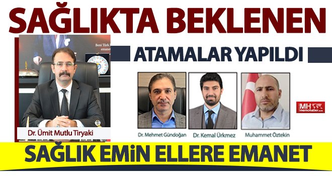 Sağlıktaki A Takımı atamaları gerçekleştirildi