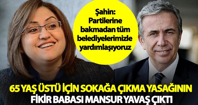 Şahin 65 yaş fikrinin kime ait olduğunu açıkladı!..