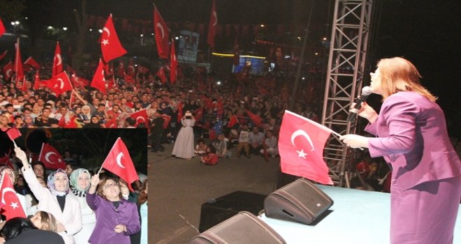 ŞAHİN, KISIKLI’DAKİ DEMOKRASİ NÖBETİNDE